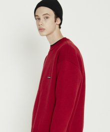 T38F LABEL POINT KNIT MTM (RED)