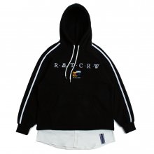 Shirt Tail Hoodie_Black