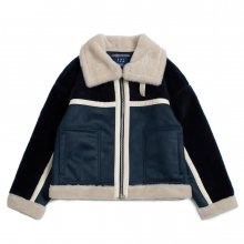 RMTC Aviator Mouton Jacket_Navy