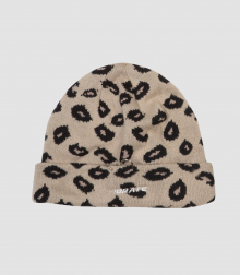 RING POINT LEOPARD BEANIE