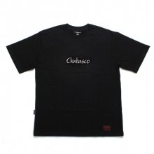 CHT16002 레터링 티셔츠 블랙