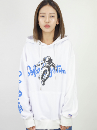 코드아이엠(CODE I'M) SOLAR SYSTEM VERSION2 HOOD MTM WHITE