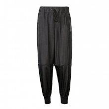 VLACK LINE - BASIC LOGO SLIT PANTS (BLACK)