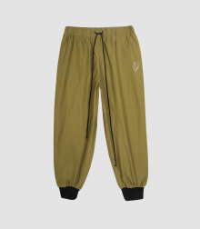 VLACK LINE - SIDE ZIP JOGGER PANTS (KHAKI)