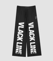 VLACK LINE - BASIC LOGO SUIT PANTS (BLACK)