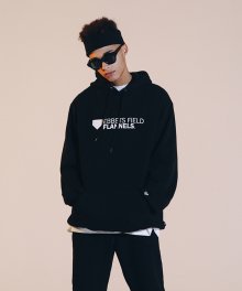 ORIGINAL LOGO HOOD BLACK