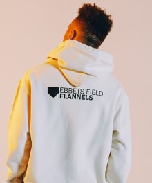 ORIGINAL LOGO HOOD ZIP UP IVORY