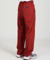 CHECK SUIT RELAX PANTS (RED)