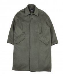 Over Vintage Mackintosh Wool Coat [Grey]