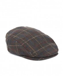 OB CHECK FLAT CAP (khaki)