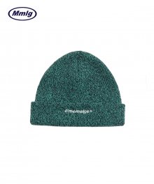 [Mmlg] WEAVE KNITCAP (MINT NAVY)