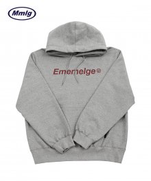 [Mmlg] EMEMELGE HOOD (GREY)