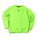 스테레오 바이널즈(STEREO VINYLS) [FW18 SV] Point Logo Sweatshirts(Green)
