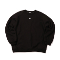 스테레오 바이널즈(STEREO VINYLS) [FW18 SV] Point Logo Sweatshirts(Black)