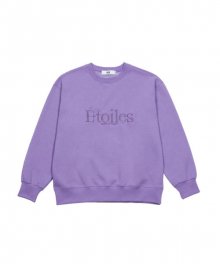 Etoiles Sweatshirt Purple