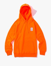 MINI FRAME PULLOVER HOODIE - NEON ORANGE / HGT18FWHD026