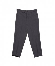 Cropped Carrot-pants Grey