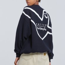 [R.C X M.G]Flag GONZ Crewneck_Navy