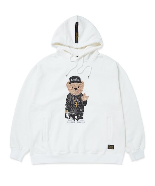 스티그마(STIGMA) EMB COMPTON BEAR OVERSIZED HEAVY SWEAT