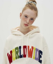 RAINBOW WORLDWIDE HOODIE_IV(21SSTP04)