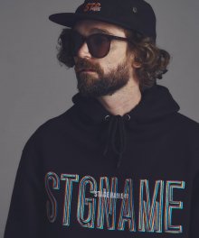 [기모]STG signature hoodie_BLACK