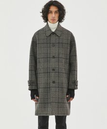 18aw mac coat [check]