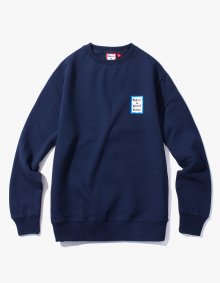 MINI BLUE FRAME CREWNECK - NAVY / HGT18FWCN033