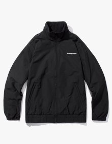 SIDE LOGO INNER FLEECE JACKET - BLACK / HGT18FWJKT11