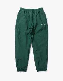 SIDE LOGO INNER FLEECE PANTS - DARK GREEN / HGT18FWPT052