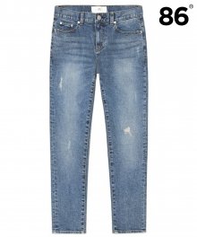 103K Blue Reworked Jeans / 슬림핏