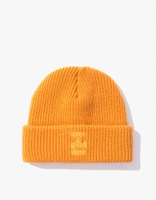 Ragg Wool Beanie - Yellow