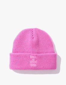 Ragg Wool Beanie - Baby Pink