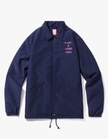 Weirdo Coach Jacket - Navy