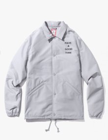 Weirdo Coach Jacket - Silver