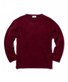 Oliver Shaggy Sweater Burgundy