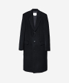 cashmere 100 single coat black