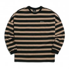 Stripe L/S T-Shirt (Khaki)