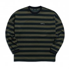 Stripe L/S T-Shirt (Olive)
