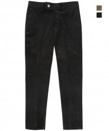 [F/W] ROMANTIC CORDUROY SLACKS BLACK