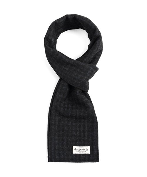 와일드 브릭스(WILD BRICKS) SHEPHERD CHECK STOLE (black) - 22,400원 | 무신사 스토어