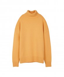 유니섹스 캐시미어 터틀 넥 스웨터  atb250u(Cream Yellow)