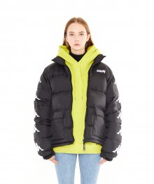 CHARMS x Kappa Logo Puffer jacket BK