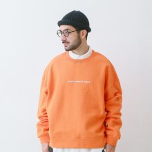 HOTEL GUEST ONLY SOFT HEAVY WEIGHT OVERSIZED SWEAT_ORANGE