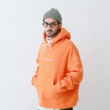HOTEL GUEST ONLY SOFT HEAVY WEIGHT OVERSIZED HOODIE_ORANGE