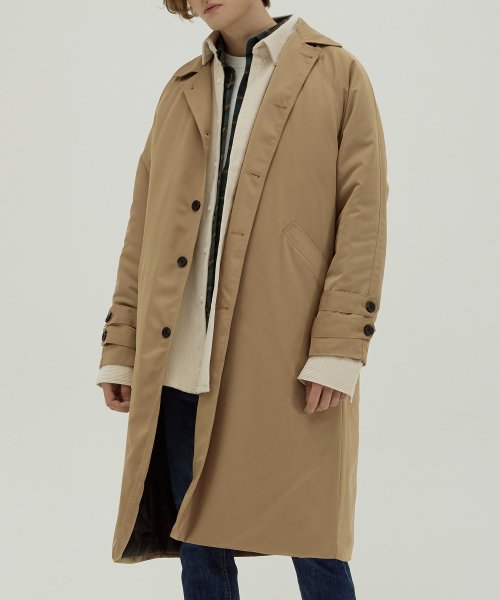 쟈니웨스트(jhonnywest) Shield Pack Padding Coat (Beige)