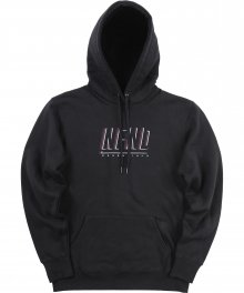 3NFND Logo Pullover Hood Black