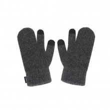 KNIT TIMI GLOVES - CHARCOAL
