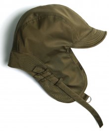 [unisex]S/S SATIN TROOPER HAT KHAKI