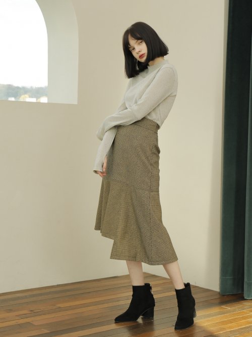 느와(noir) Mo Skirt
