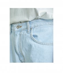Straight Denim Pants(Light Blue)